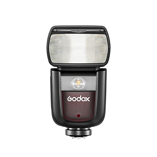 Godox V860III-C Flash for Canon Camera Flash Speedlite 7.2V/2600mAh Li-ion Battery, 2.4G Wireless HSS 1/8000 1.5s Recycle Time 10 Levels LED Modeling Light for Canon (Upgraded V860II-C)