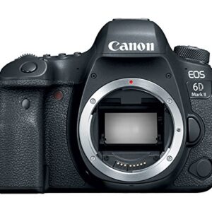 Canon EOS 6D Mark II Digital SLR Camera Body – Wi-Fi Enabled