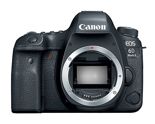 Canon EOS 6D Mark II Digital SLR Camera Body – Wi-Fi Enabled