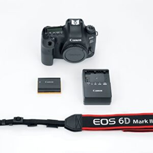 Canon EOS 6D Mark II Digital SLR Camera Body – Wi-Fi Enabled