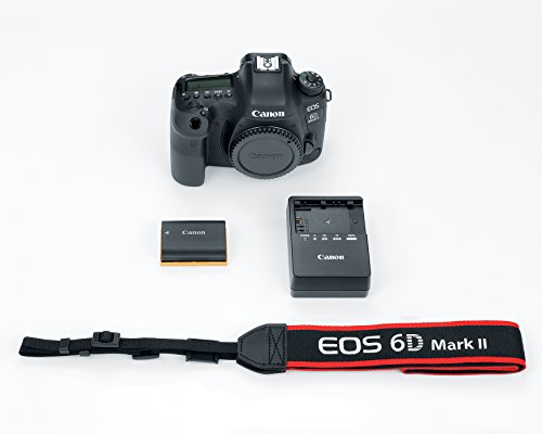 Canon EOS 6D Mark II Digital SLR Camera Body – Wi-Fi Enabled