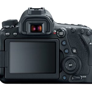 Canon EOS 6D Mark II Digital SLR Camera Body – Wi-Fi Enabled