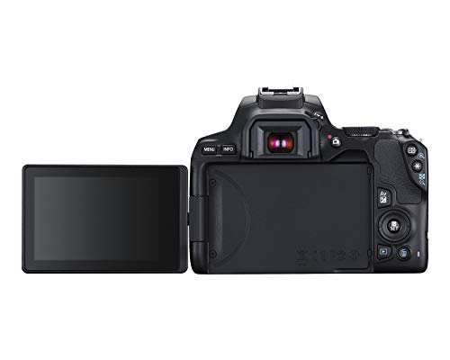 CANON EOS Rebel SL3 DSLR Camera, Built-in Wi-Fi, Dual Pixel CMOS AF and 3.0 inch Vari-Angle Touch Screen, Body, Black