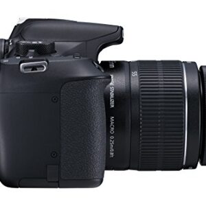 Canon EOS Rebel T6 Digital SLR Camera Kit with EF-S 18-55mm f/3.5-5.6 is II Lens (Black)