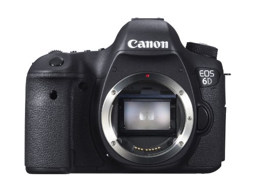 Canon EOS 6D 20.1 MP CMOS Digital SLR Camera with 3.0-Inch LCD (Body Only)