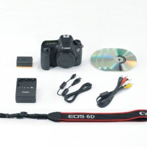 Canon EOS 6D 20.1 MP CMOS Digital SLR Camera with 3.0-Inch LCD (Body Only)