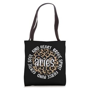 aries zodiac sign aries horoscope astrology tote bag