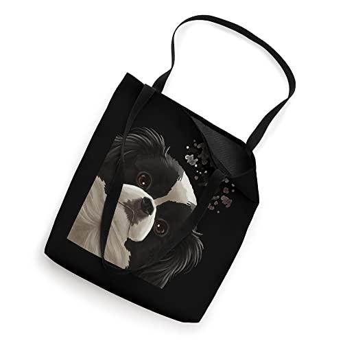 Funny Curious Dog Japanese Chin Tote Bag