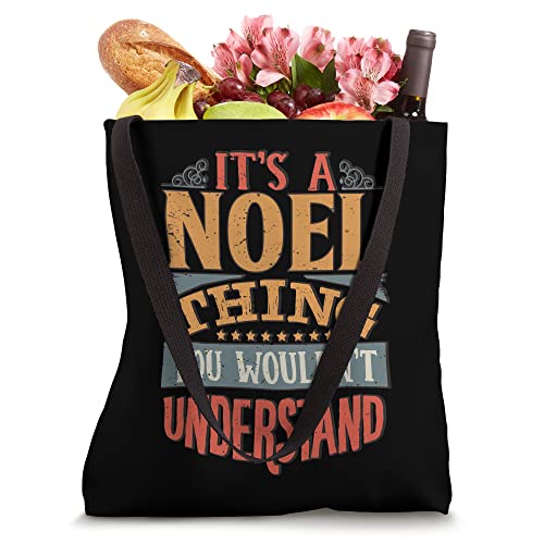 Noel Name Tote Bag