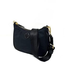 Tory Burch Nylon Web Mini Hobo in Black