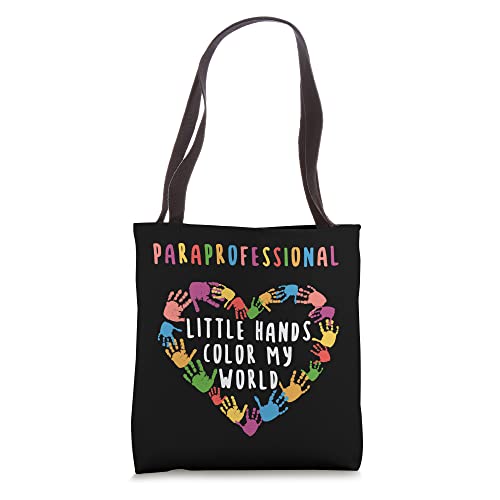 Little Hands Color My World Paraprofessional Tote Bag