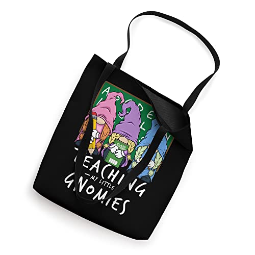 Teaching My Little Gnomies Teacher Gnome for Women Tote Bag