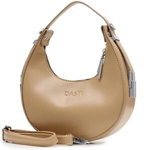 dasti biege purse unique small purses for women semi-round shape las carteras para damas y de mujer con logo de marca bolsa redondo y lindo del verano 2022