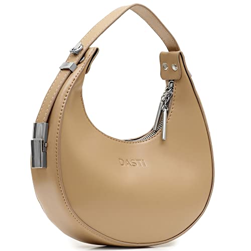 DASTI Biege Purse Unique Small Purses For Women Semi-round Shape Las Carteras Para Damas Y De Mujer Con Logo De Marca Bolsa Redondo Y Lindo Del Verano 2022