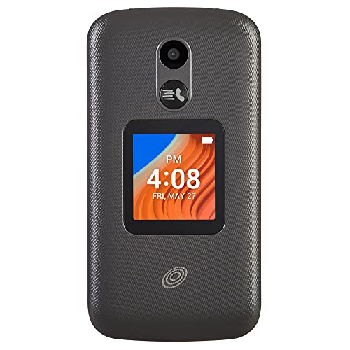 TracFone TCL Flip 2, 8GB, Black - Prepaid Flip Phone (Locked)