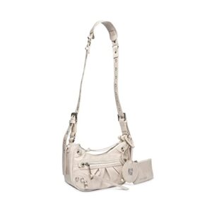 Steve Madden Glowing Crossbody with Mirror, Bone