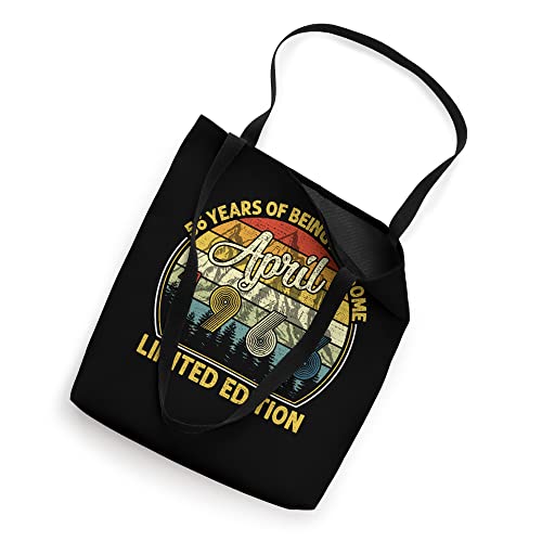 1966 April vintage 56 years old being awesome gift birthday Tote Bag