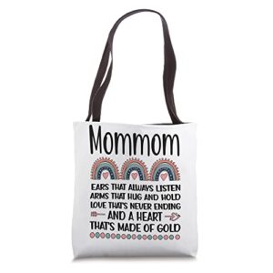 mommom grandmother appreciation mommom grandma tote bag