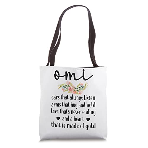 Best Omi Grandmother Appreciation Omi Grandma Tote Bag