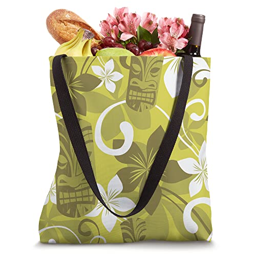 Tiki Luau Tote Bag