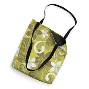 Tiki Luau Tote Bag