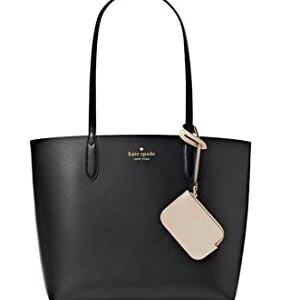 Kate Spade Ava Reversible Leather Tote (Black)