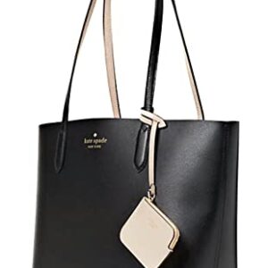 Kate Spade Ava Reversible Leather Tote (Black)