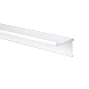 STAS Grip up - Picture Display Wall Ledge Shelf, Photo shelve (39.4 inch (100 cm), White)