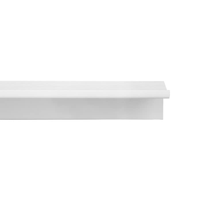 STAS Grip up - Picture Display Wall Ledge Shelf, Photo shelve (39.4 inch (100 cm), White)