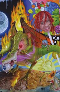 trends international trippie redd – trip at knight album cover wall poster, 22.375″ x 34″, unframed version