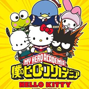 Trends International My Hero Academia x Hello Kitty and Friends - Group Wall Poster, 22.375" x 34", Unframed Version