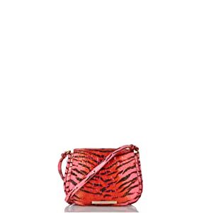 BRAHMIN Pink Feline Small Nadine