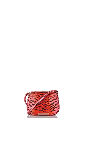 BRAHMIN Pink Feline Small Nadine