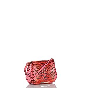 BRAHMIN Pink Feline Small Nadine