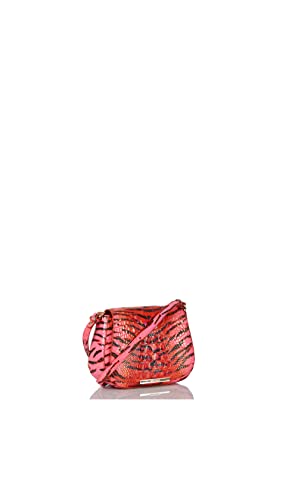 BRAHMIN Pink Feline Small Nadine