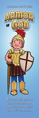 The Armor of God Kid's Bookmark (Ephesians 6:11-17, NIV) (Pack of 25)