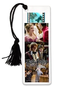 filmcells harry potter (goblet of fire) bookmark with tassel and real 35mm film clip