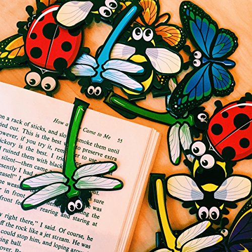 Frog Bulk Bookmarks for Kids Girls Boys - Set of 10 - Animal Bookmarks Perfect for School Student Incentives Birthday Party Supplies Reading Incentives Party Favor Prizes Classroom Reading Awards!