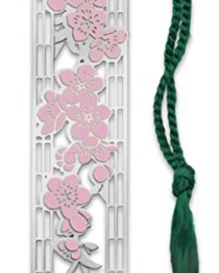 Cherry Blossom Metal Bookmark