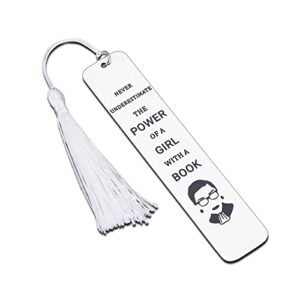 graduation gifts for her daughter teen girl student teacher birthday gifts for book lover inspirational bookmark for women graduation gift for her female friend gifts for feminist future lawyer fans