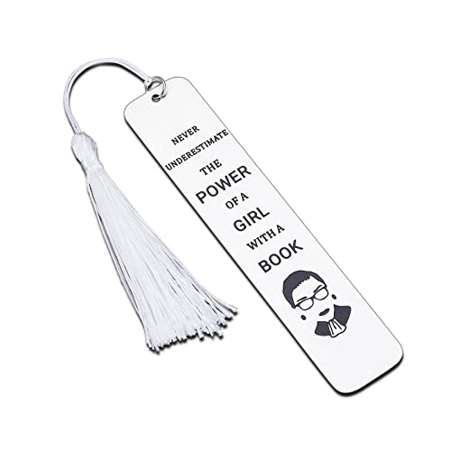 Graduation Gifts for Her Daughter Teen Girl Student Teacher Birthday Gifts for Book Lover Inspirational Bookmark for Women Graduation Gift for Her Female Friend Gifts for Feminist Future Lawyer Fans