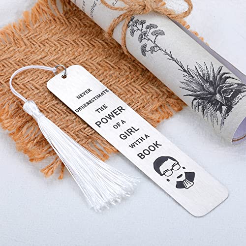 Graduation Gifts for Her Daughter Teen Girl Student Teacher Birthday Gifts for Book Lover Inspirational Bookmark for Women Graduation Gift for Her Female Friend Gifts for Feminist Future Lawyer Fans