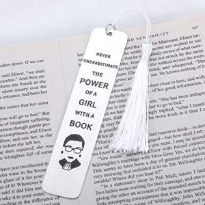 Graduation Gifts for Her Daughter Teen Girl Student Teacher Birthday Gifts for Book Lover Inspirational Bookmark for Women Graduation Gift for Her Female Friend Gifts for Feminist Future Lawyer Fans