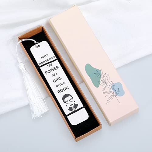 Graduation Gifts for Her Daughter Teen Girl Student Teacher Birthday Gifts for Book Lover Inspirational Bookmark for Women Graduation Gift for Her Female Friend Gifts for Feminist Future Lawyer Fans