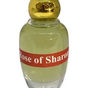 Rose of Sharon Jerusalem Anointing Oil 0.4 fl.oz(12ml)from the Land of the Bible