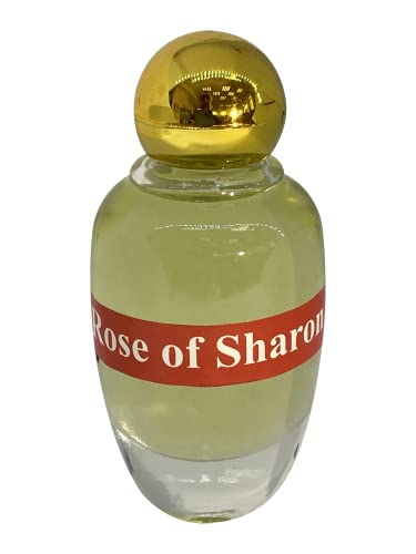 Rose of Sharon Jerusalem Anointing Oil 0.4 fl.oz(12ml)from the Land of the Bible