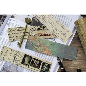 Vintage Style Bookmarks for Women Men, 30PCS (Retro Collection)