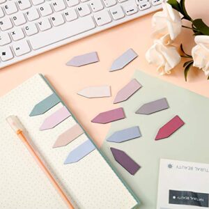 96 Pieces Arrow Shaped Magnetic Bookmark Colorful Magnet Page Markers Magnetic Page Clips for Students Teachers School Home Office Reading Supplies (Soft Color Set)