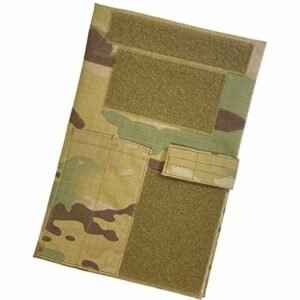 ocp green military log book cover, army tactical notebook cover, ocp book cover 5.5”x 8”