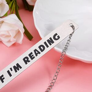 Funny Bookmarks FCK Off I'm Reading - Gifts for Booklovers Friends Son Daughter, Birthday Christmas Gift Bookmark for Family Writers Teachers, Graduation Holiday Stocking Stuffers Present I'm Reading